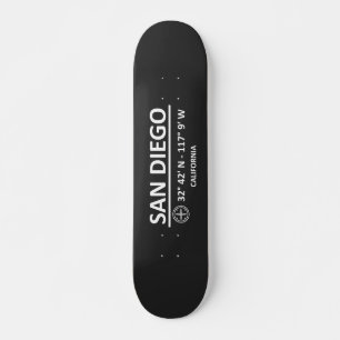 Skateboard Coordinates San Diego