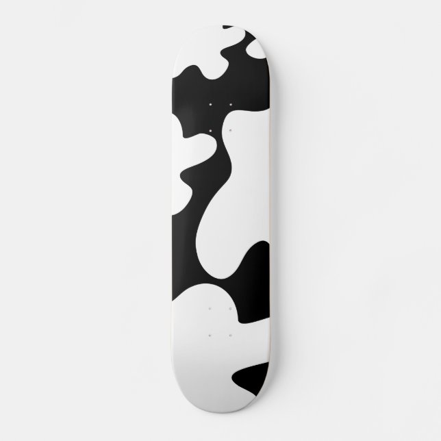 Skateboard copie de motif de vache au Holstein (Recto)