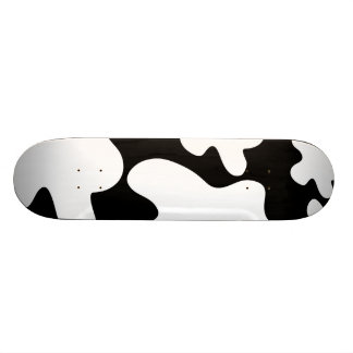 Skateboard copie de motif de vache au Holstein