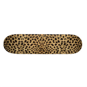 Skateboard Copie de peau de tache de léopard