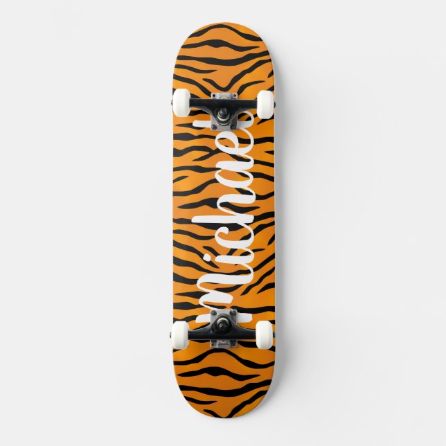 Skateboard Copie de tigre (Recto)