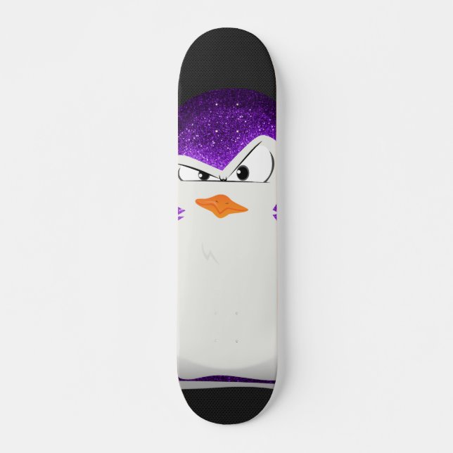 Skateboard Copie pourpre de photo de parties scintillantes de (Devant)