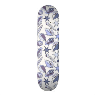 Skateboard Coquillages de Lavendar