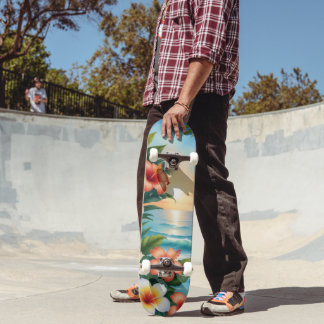 Skateboard Coucher de soleil hawaïen