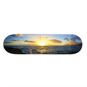 Skateboard Coucher de soleil hawaïen