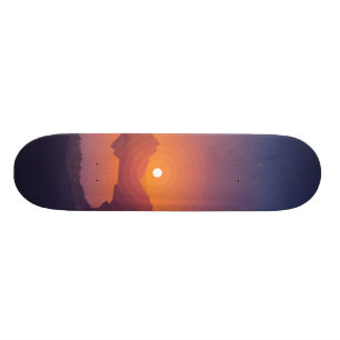 Skateboard Coucher du soleil