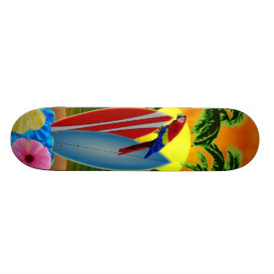 Skateboard Coucher du soleil tropical