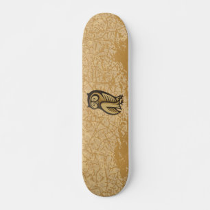 Skateboard Couleur du symbole du hibou