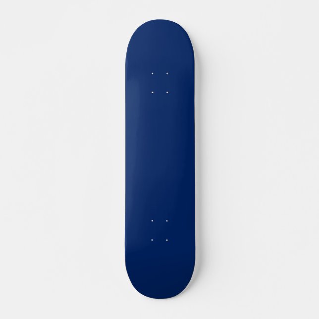 Skateboard Couleur solide bleue royale (Devant)