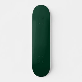 Skateboard Couleur solide vert foncé