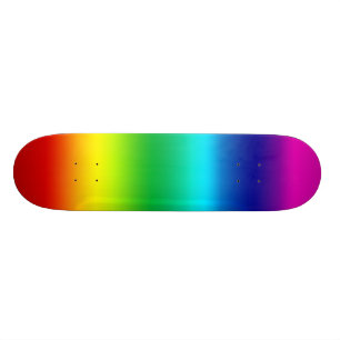 Skateboard Couleurs de l'arc-en-ciel