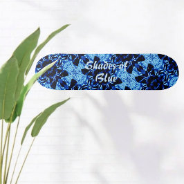 Skateboard Couleurs de Motif bleu personnalisables