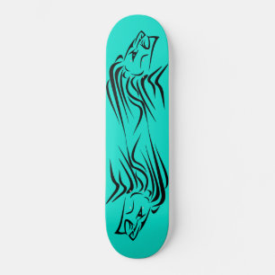 Skateboard Couleurs personnalisées - Patinage Lion