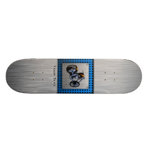 Skateboard Couperet balayé de Métal-regard