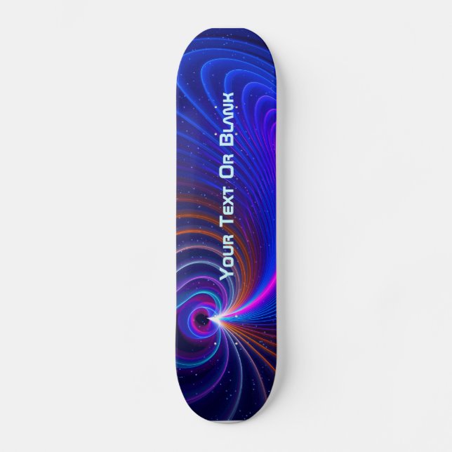Skateboard Courbure de l'espace (Recto)