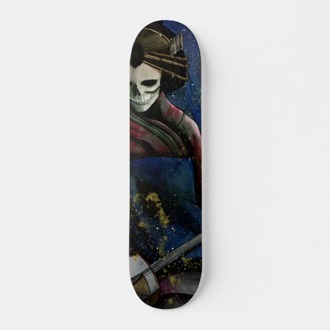 Skateboard Courtisane et Samisen (Devant)