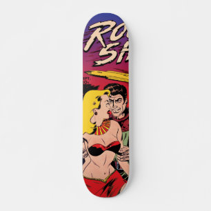 Skateboard Couverture de livre de bande dessinée de science-f