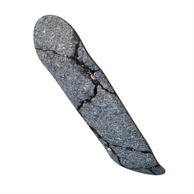 Skateboard "Cracked Pavement" (Vorderseite)
