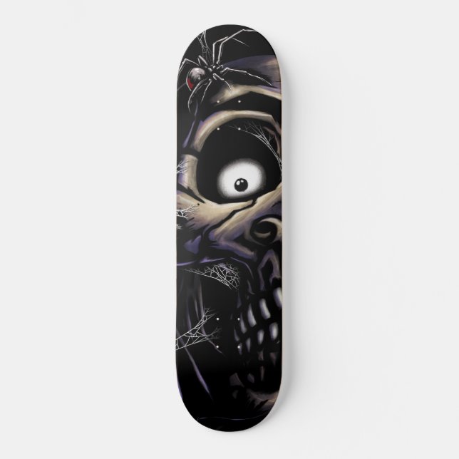 Skateboard Crâne (Recto)