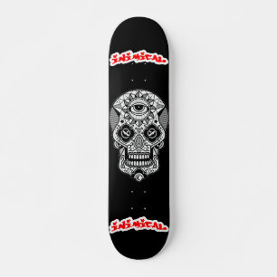 Skateboard Crâne à sucre impropre