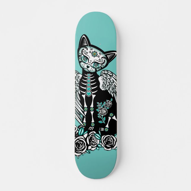 Skateboard Crâne à sucre Kitty (Devant)