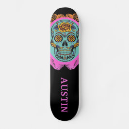 Skateboard Crâne à sucre personnalisé