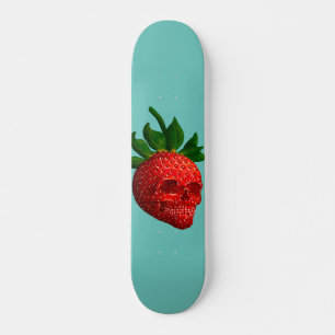 Skateboard Crâne aux fraises