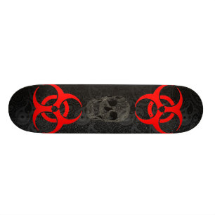 Skateboard Crâne d'arme nucléaire