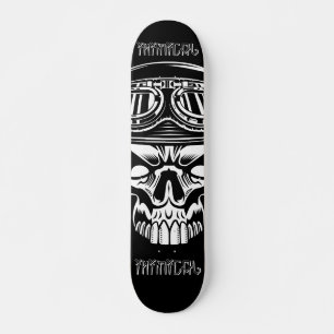 Skateboard Crâne de motards inimiques