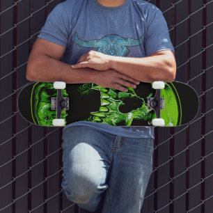 Skateboard Crâne de vampire