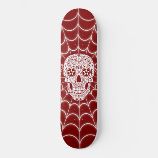 Skateboard Crâne décoré