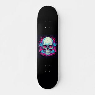 Skateboard Crâne Emo