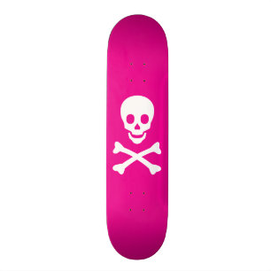 Skateboard Crâne et os croisés