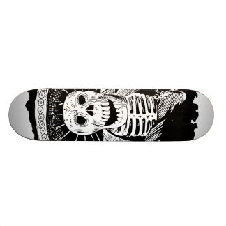 Skateboard Crâne fou mexicain mort de mariachi