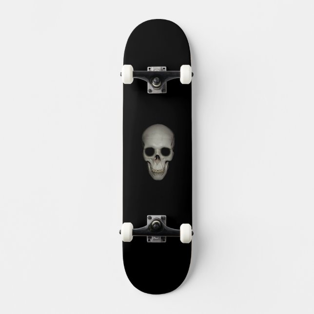 Skateboard "Crâne humain" (Recto)