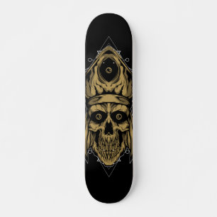 Skateboard Crâne impie - Conception personnalisée du skateboa