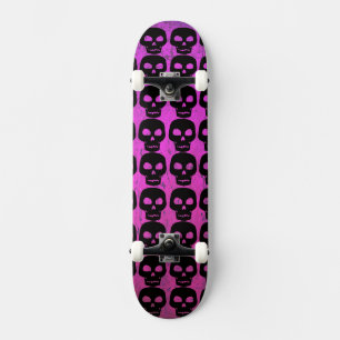 Skateboard Crâne pourpre