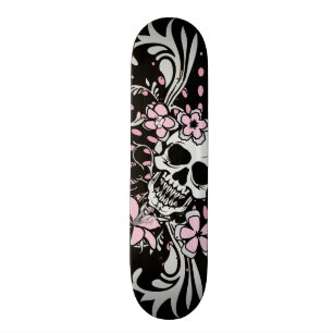 Skateboard Crâne Vintage