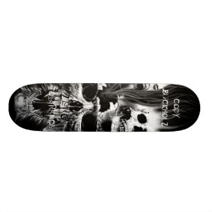 Skateboard crânes, CODYBUCKHOLZ, ZÉRO, TOLÉRANCE