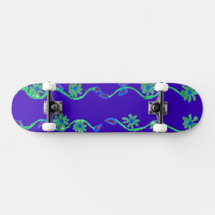 Skateboard Créez votre propre Bleu Extraordinaire