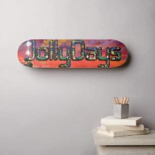 Skateboard Créez votre propre dernière idée 3D amusante de va