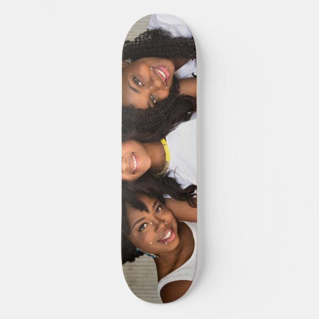 Skateboard Créez votre propre photo de famille (Recto)