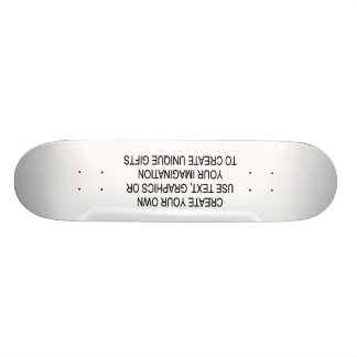 Skateboard Créez votre propre planche à roulettes