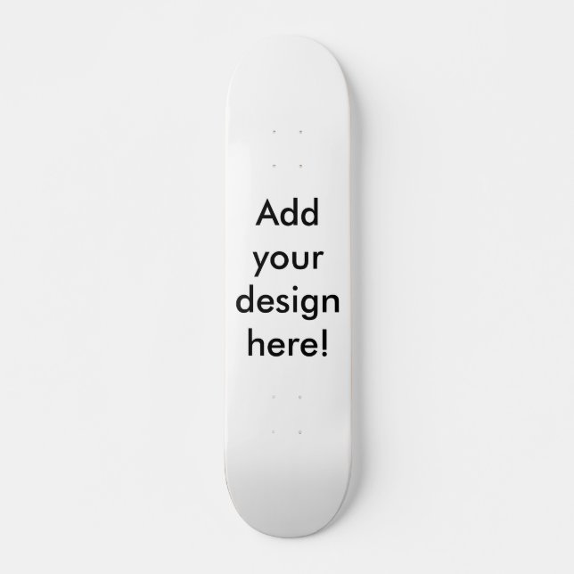 Skateboard Créez votre propre planche à roulettes (Devant)
