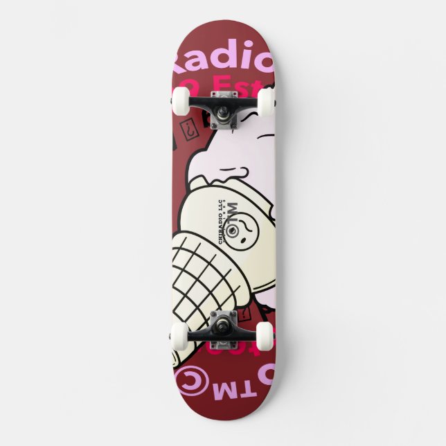 Skateboard Crème glacée ChiRadioLLC ™ (Recto)