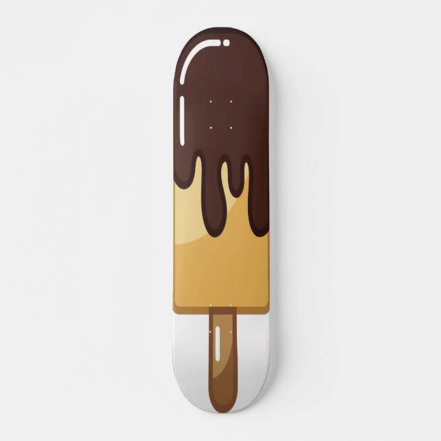 Skateboard crème glglace (Devant)