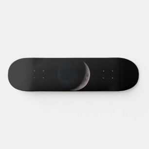 Skateboard Crescent moon des images de la NASA