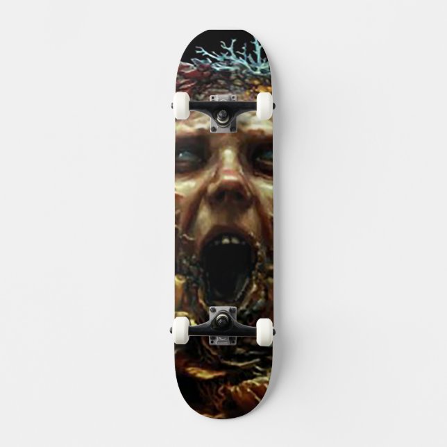 Skateboard Cri d'horreur (Recto)