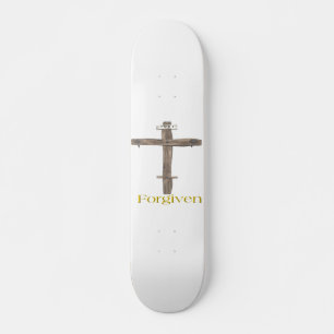 Skateboard croix chrétienne