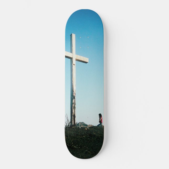 Skateboard Croix par Dan Monick (Recto)